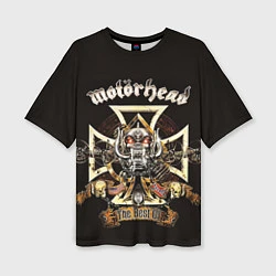 Женская футболка оверсайз Motorhead: The best of