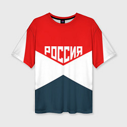 Футболка оверсайз женская Форма России, цвет: 3D-принт