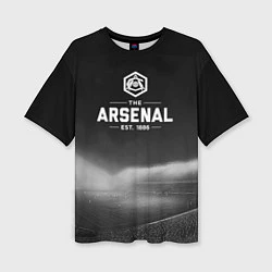 Женская футболка оверсайз The Arsenal 1886