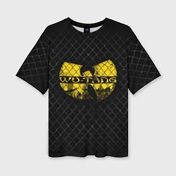 Женская футболка оверсайз Wu-Tang Clan: Grid