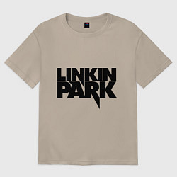Футболка оверсайз женская Linkin Park, цвет: миндальный