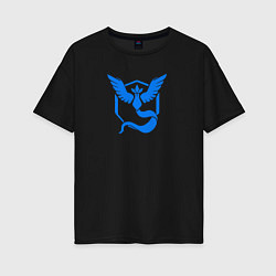 Женская футболка оверсайз TEAM MYSTIC