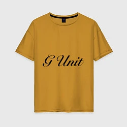 Женская футболка оверсайз G unit
