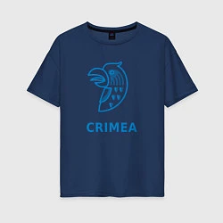 Женская футболка оверсайз Crimea
