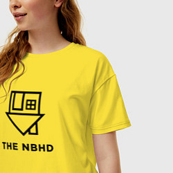 Футболка оверсайз женская The NBHD, цвет: желтый — фото 2