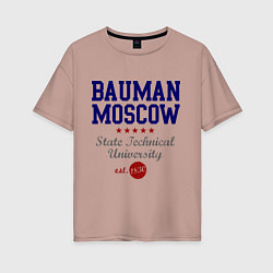 Женская футболка оверсайз Bauman STU