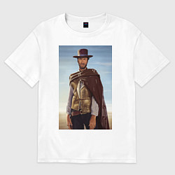 Футболка оверсайз женская Clint Eastwood, цвет: белый