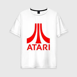 Женская футболка оверсайз Atari
