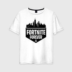 Женская футболка оверсайз Fortnite Forever