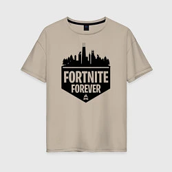 Женская футболка оверсайз Fortnite Forever