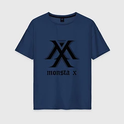 Женская футболка оверсайз Monsta X