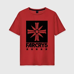 Женская футболка оверсайз Eden's Gate: Far Cry 5