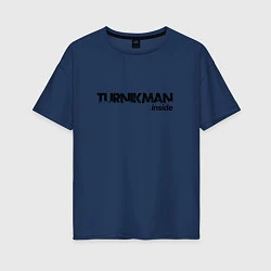 Женская футболка оверсайз Turnikman Inside