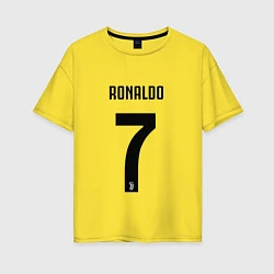 Женская футболка оверсайз RONALDO 7