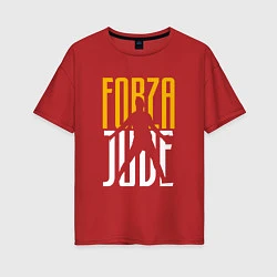 Женская футболка оверсайз Forza Juve