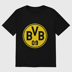 Футболка оверсайз женская BVB 09, цвет: черный