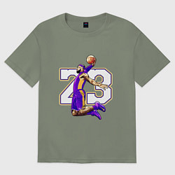 Женская футболка оверсайз Леброн Джеймс