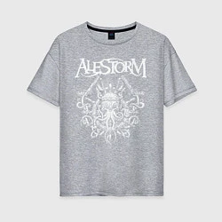 Женская футболка оверсайз Alestorm: Pirate Bay