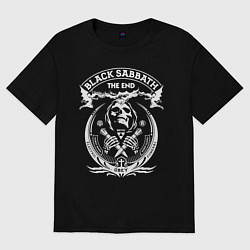 Футболка оверсайз женская Black Sabbath: The End, цвет: черный