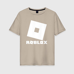 Футболка оверсайз женская ROBLOX, цвет: миндальный