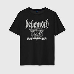 Футболка оверсайз женская Behemoth: The Satanist, цвет: черный