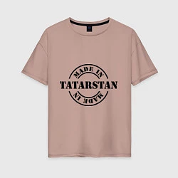 Женская футболка оверсайз Made in Tatarstan