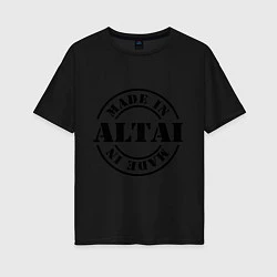 Женская футболка оверсайз Made in Altai
