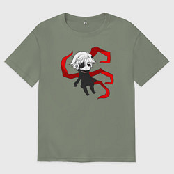 Женская футболка оверсайз Токийский гуль