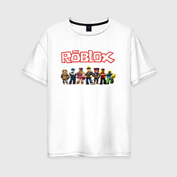 Футболка оверсайз женская ROBLOX, цвет: белый