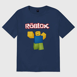 Футболка оверсайз женская ROBLOX, цвет: тёмно-синий