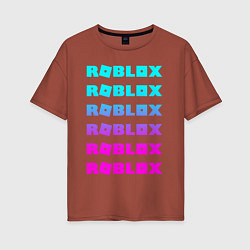 Женская футболка оверсайз ROBLOX