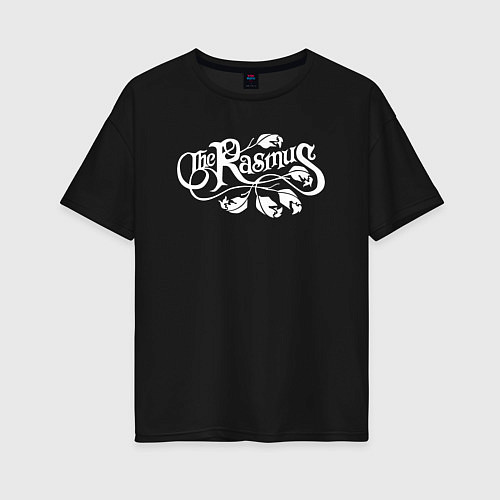 Женская футболка оверсайз The Rasmus / Черный – фото 1
