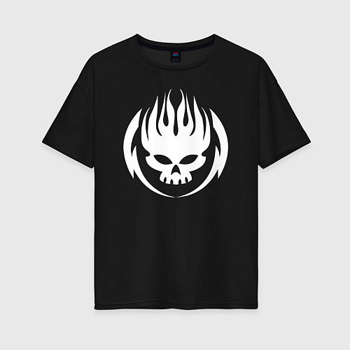 Женская футболка оверсайз THE OFFSPRING / Черный – фото 1