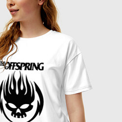 Футболка оверсайз женская THE OFFSPRING, цвет: белый — фото 2