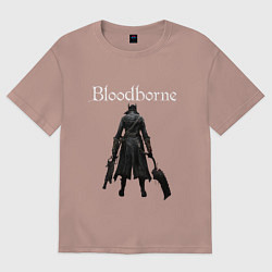 Футболка оверсайз женская Bloodborne, цвет: пыльно-розовый