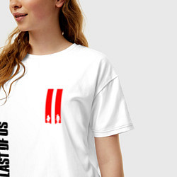 Футболка оверсайз женская THE LAST OF US II, цвет: белый — фото 2