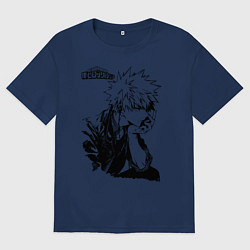 Женская футболка оверсайз Моя геройская академия