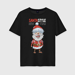 Женская футболка оверсайз SantaSTYLE