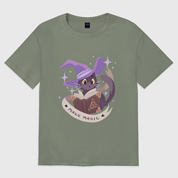 Женская футболка оверсайз Make Magic