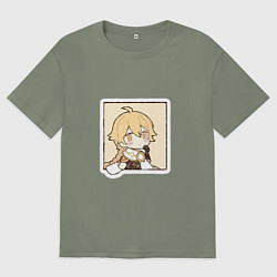 Женская футболка оверсайз Путешественник