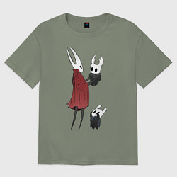 Футболка оверсайз женская Хорнет и рыцари, цвет: авокадо