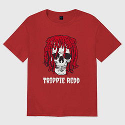 Футболка оверсайз женская TRIPPIE REDD, цвет: красный