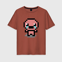 Женская футболка оверсайз Pixel isaac