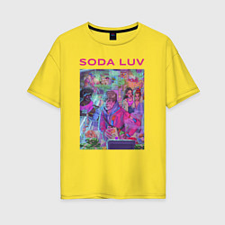 Женская футболка оверсайз SODA LUV