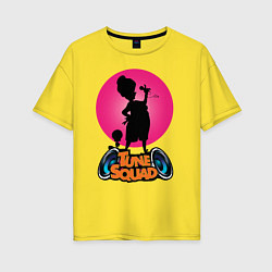 Футболка оверсайз женская Tune Squad, цвет: желтый