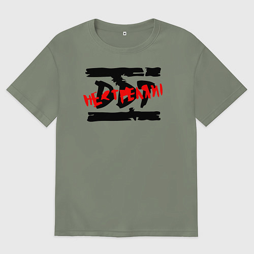 Женская футболка оверсайз DDT НЕ СТРЕЛЯЙ! / Авокадо – фото 1