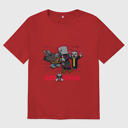 Женская футболка оверсайз Плохое предзнаменование