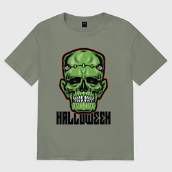 Футболка оверсайз женская Zombie, цвет: авокадо