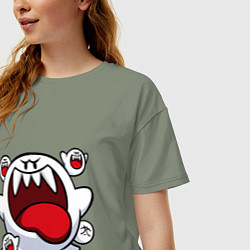 Футболка оверсайз женская Mario Bu, цвет: авокадо — фото 2