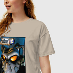 Футболка оверсайз женская Сypress hill, цвет: миндальный — фото 2